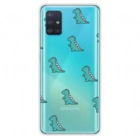 Maskica Samsung Galaxy A51 Dinosauri