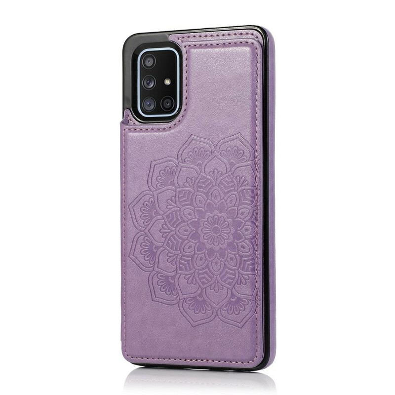 Maskica Samsung Galaxy A51 Držač Kartice S Printom Mandala