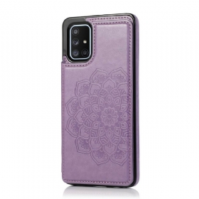 Maskica Samsung Galaxy A51 Držač Kartice S Printom Mandala