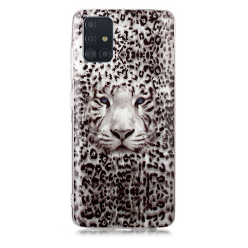 Maskica Samsung Galaxy A51 Leopard Fluorescentno