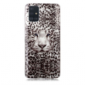 Maskica Samsung Galaxy A51 Leopard Fluorescentno