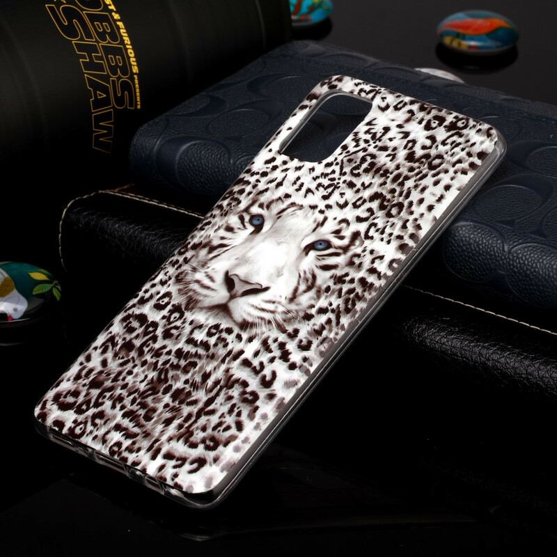 Maskica Samsung Galaxy A51 Leopard Fluorescentno