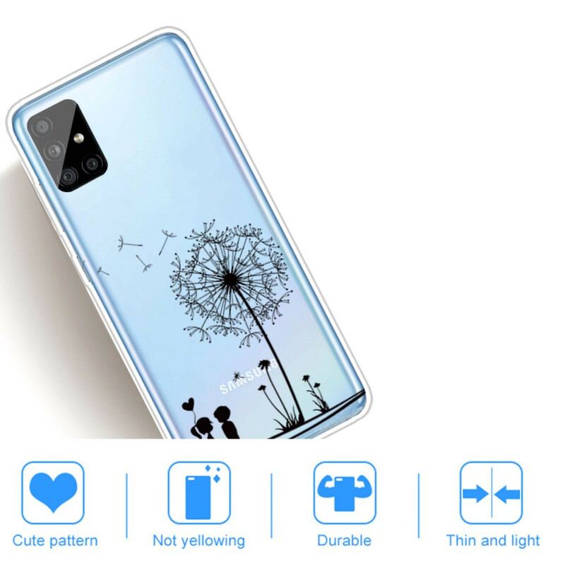 Maskica Samsung Galaxy A51 Maslačak Ljubav