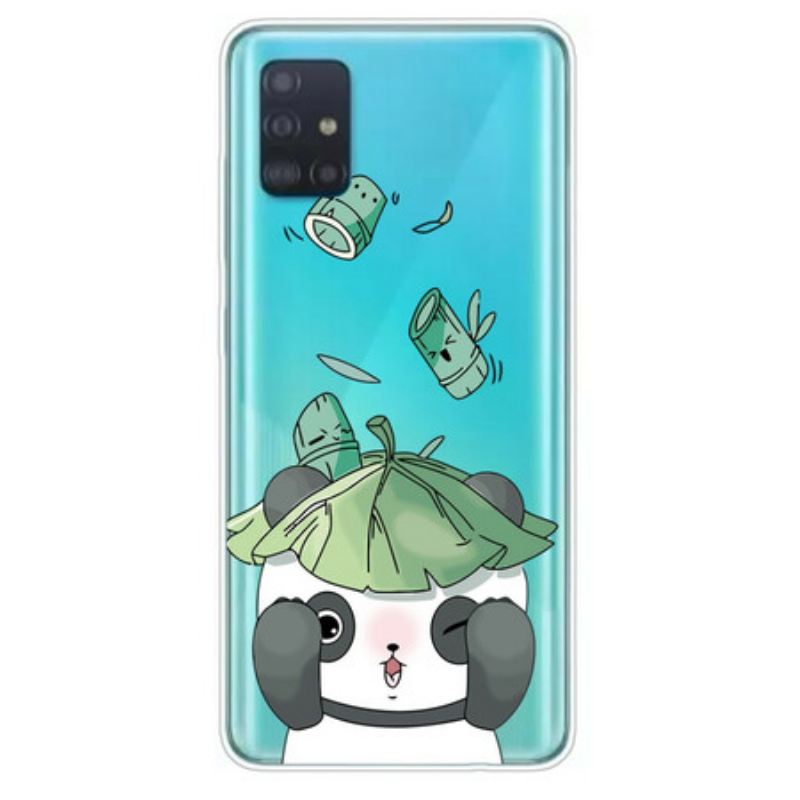 Maskica Samsung Galaxy A51 Panda Žongler