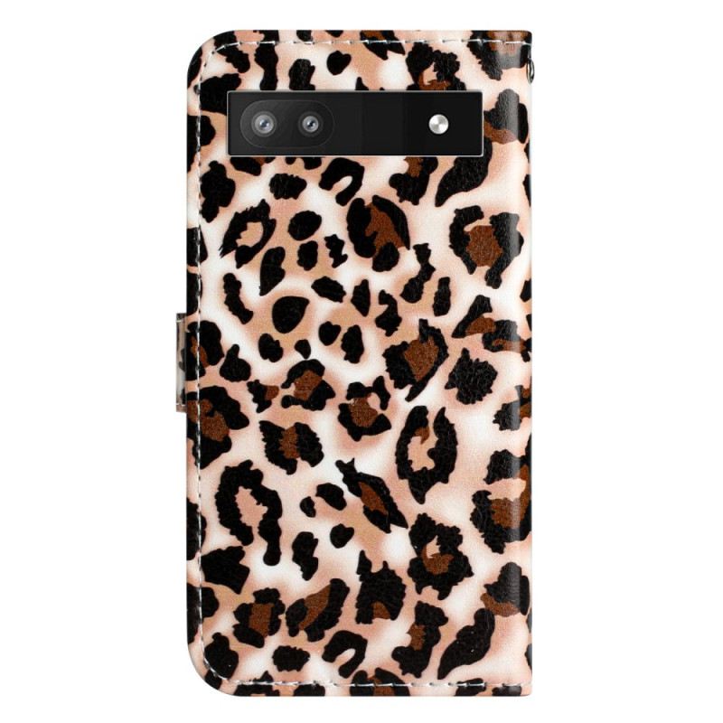 Futrola Google Pixel 7A Leopard Print S Remenčićima